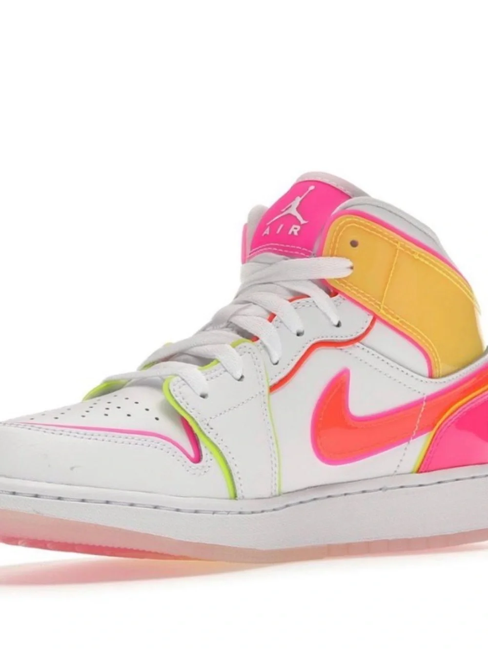 Nike Air Jordan High-Top Sneaker’s Edge Glow